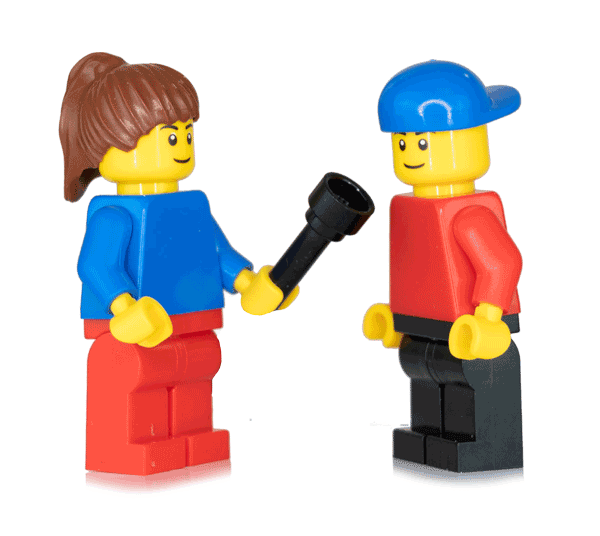 3C – Interview symbolised by Lego® figures