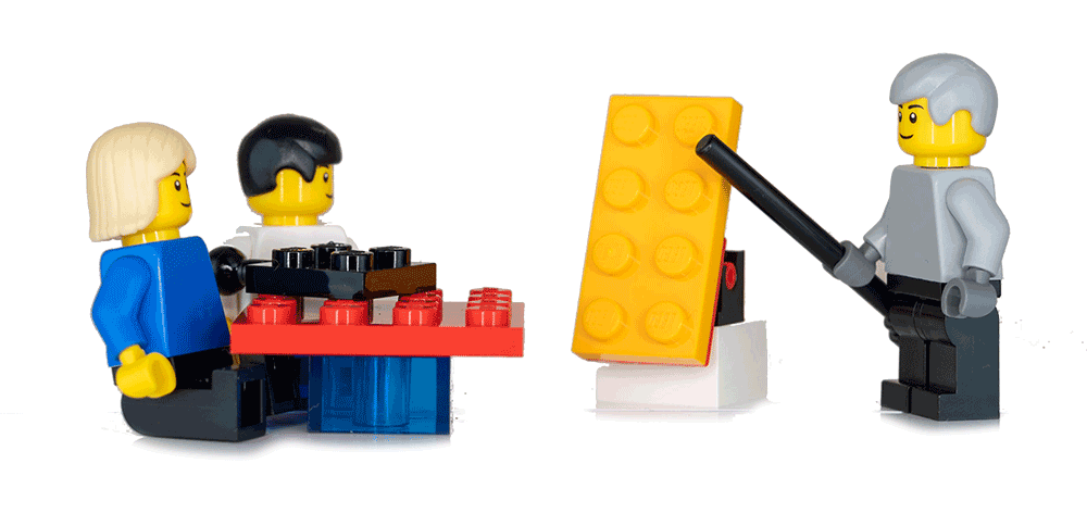 Consulting symbolised by Lego®
